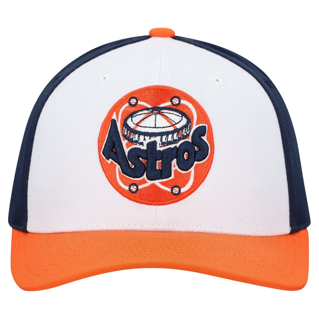 Houston Astros Mitchell & Ness Unisex Basic Coop Pro Adjustable Hat - White